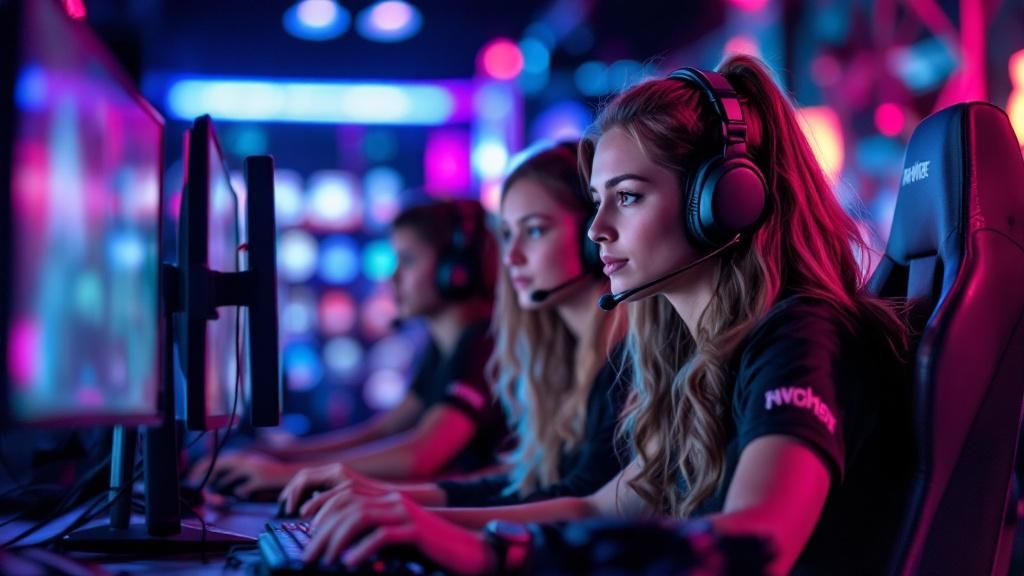 Women’s Involvement in Competitive Gaming Competitions Reaches All-Time High Levels